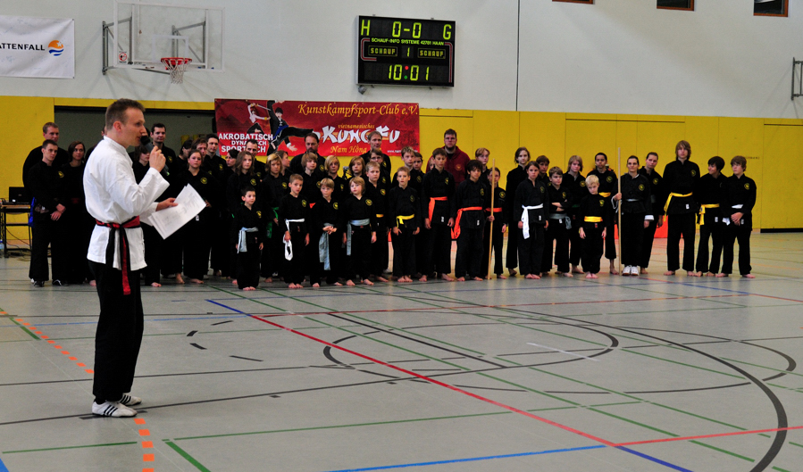 Vereinsmeisterschaften 2011 Kung Fu Berlin